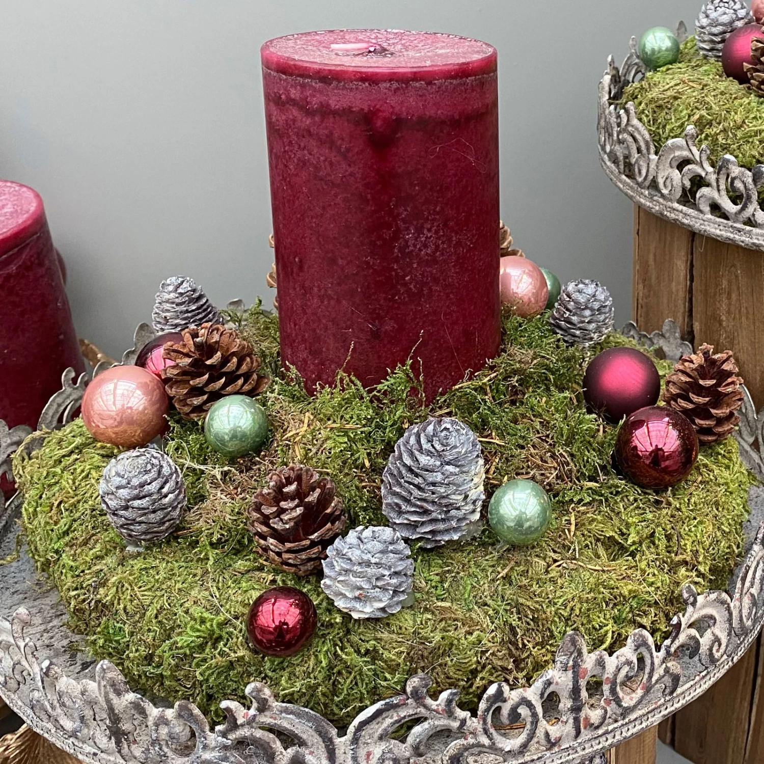 Waldmoos In Der Holzkiste, Ca. 25x13x7 Cm, 4er-Set - Image 5