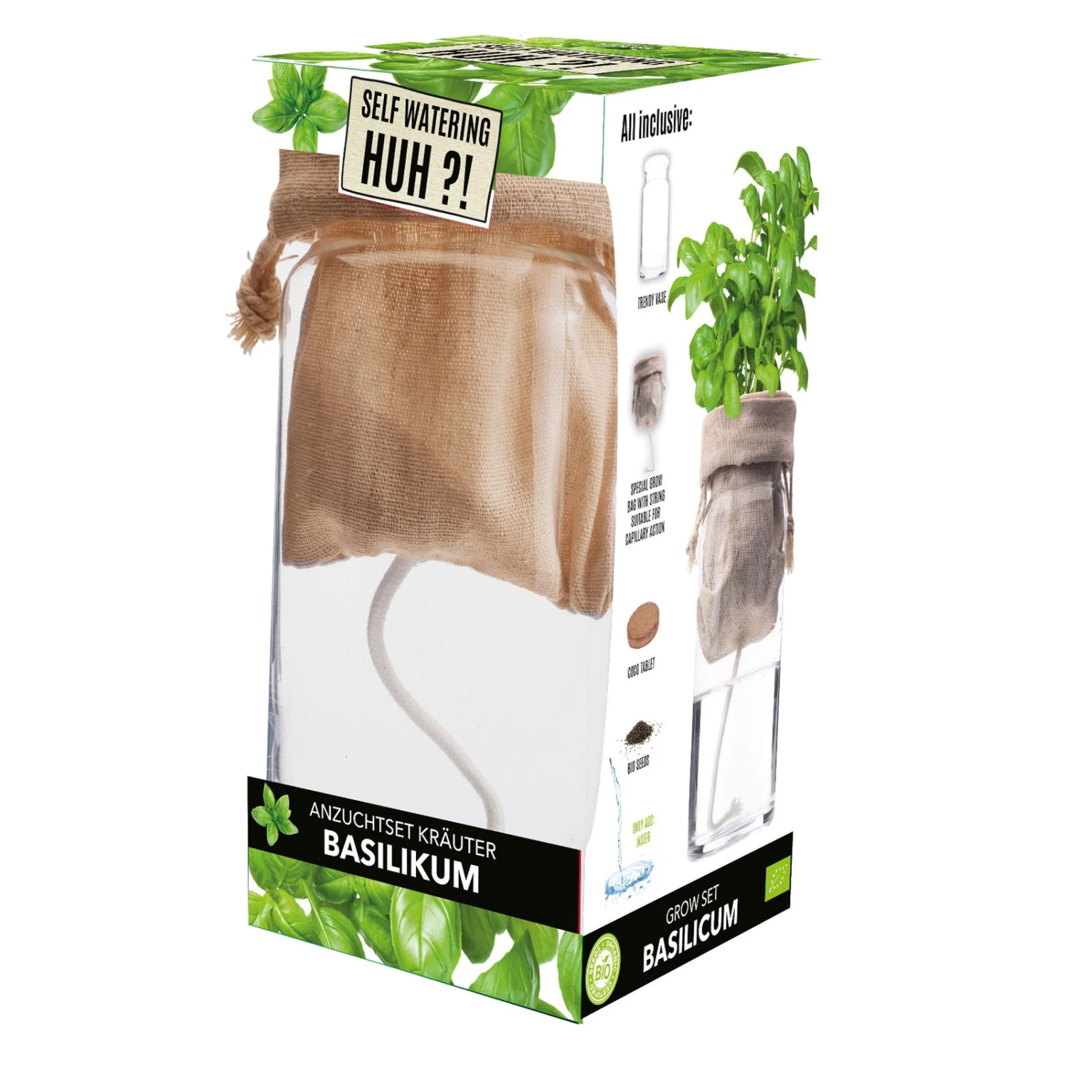 Anzuchtset Huh!?, Basilikum Saatgut - Image 2