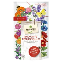 Saatgut 'Balkon- & Terrassenmix', 275 G, Für Ca. 5 Qm