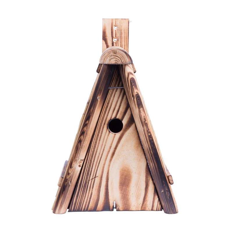 Kölle Nistkasten Aus Fichtenholz Mit Strohdach, Zwei Einfluglöcher