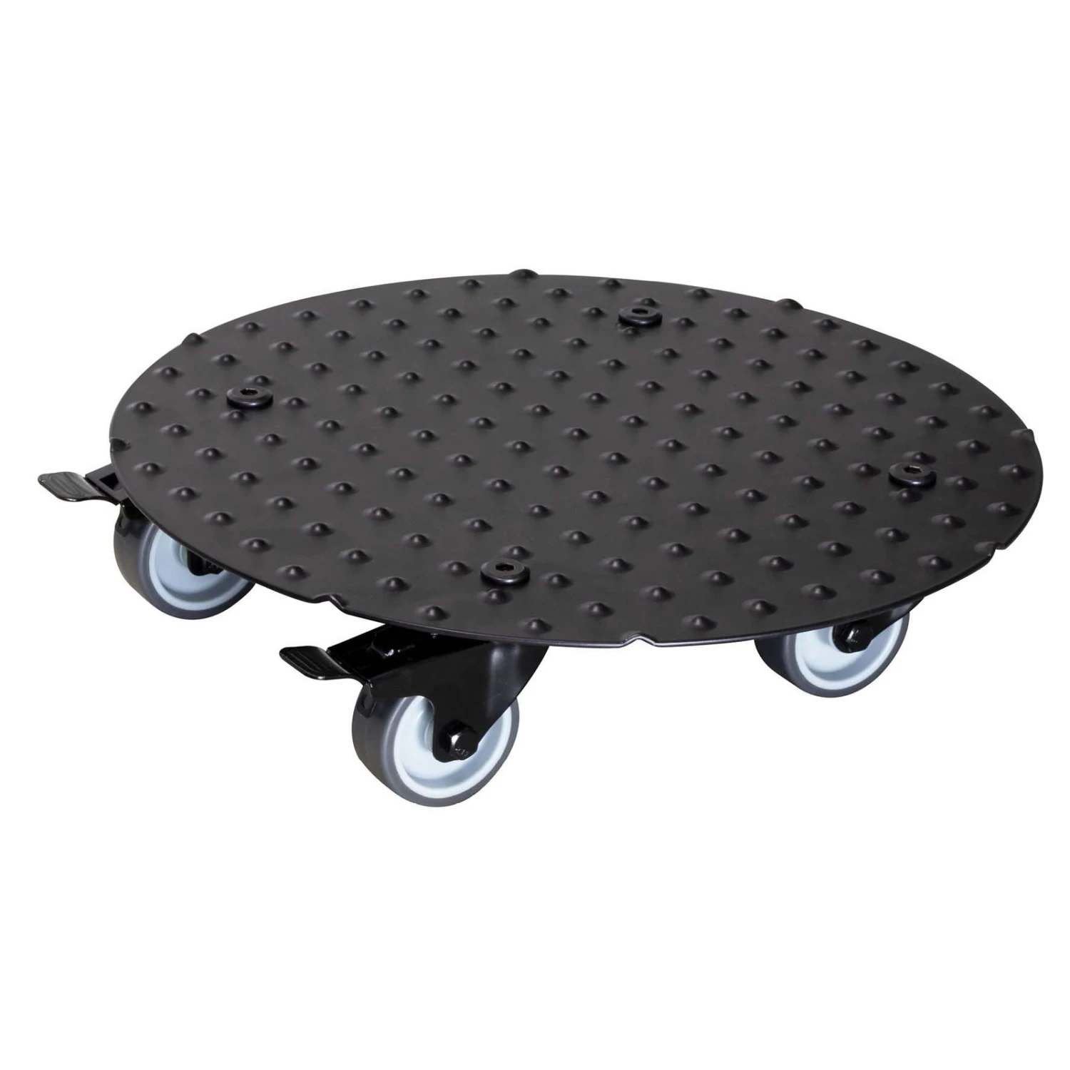 Pflanzenroller 'Alaska', Tragkraft 150 Kg, Anthrazit, Alu, 7 X 30 X 30 Cm