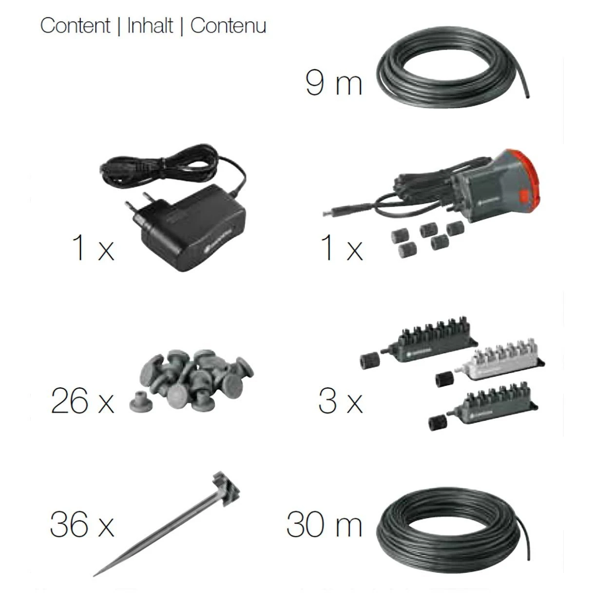 Gardena Urlaubsbewässerung City-Gardening, Bis Zu 36 Töpfe, Transformator, Zeitschaltuhr - Image 2