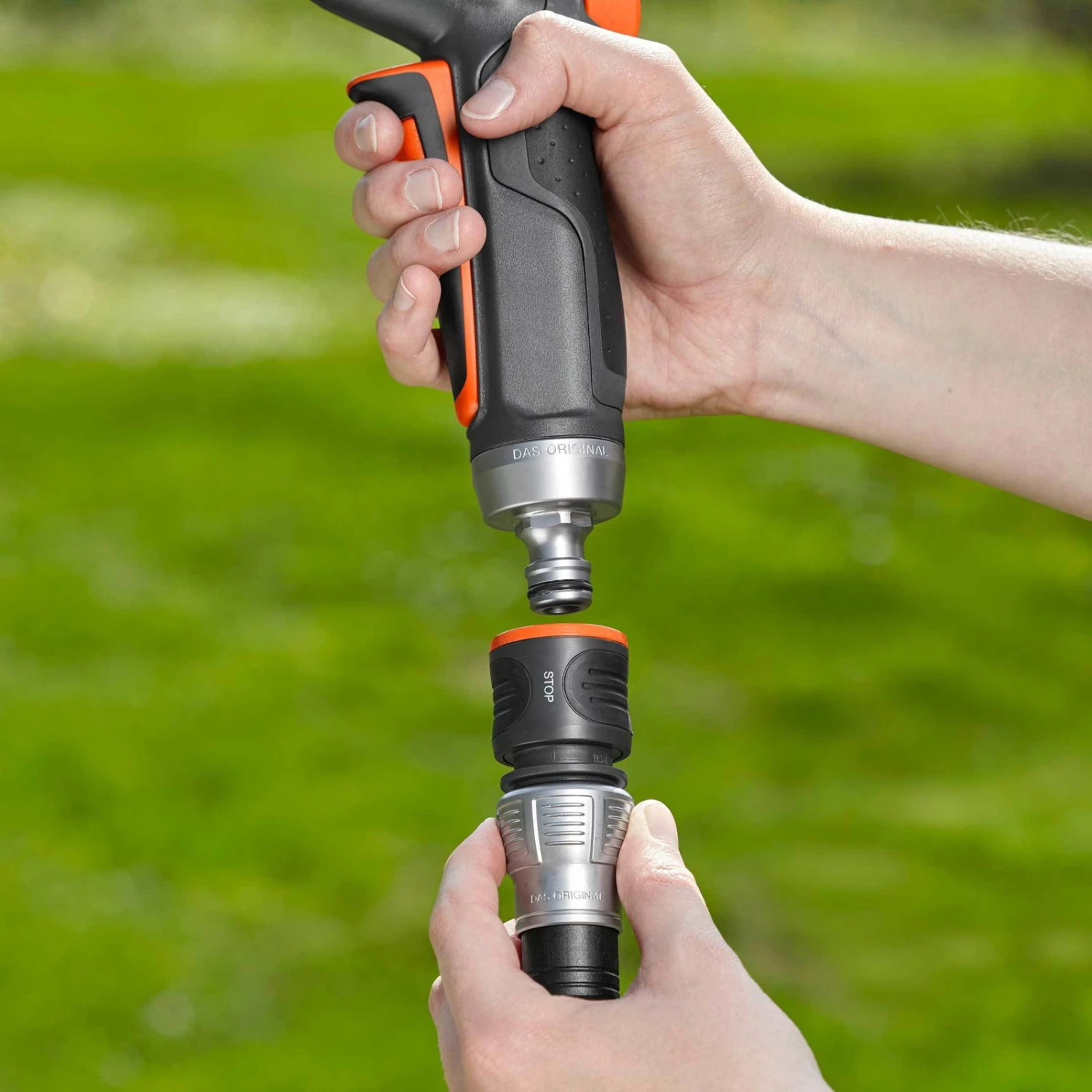 Wasserstop, Gardena, 1/2" - 5/8", Kunststoff-Metall-Ausführung - Image 5