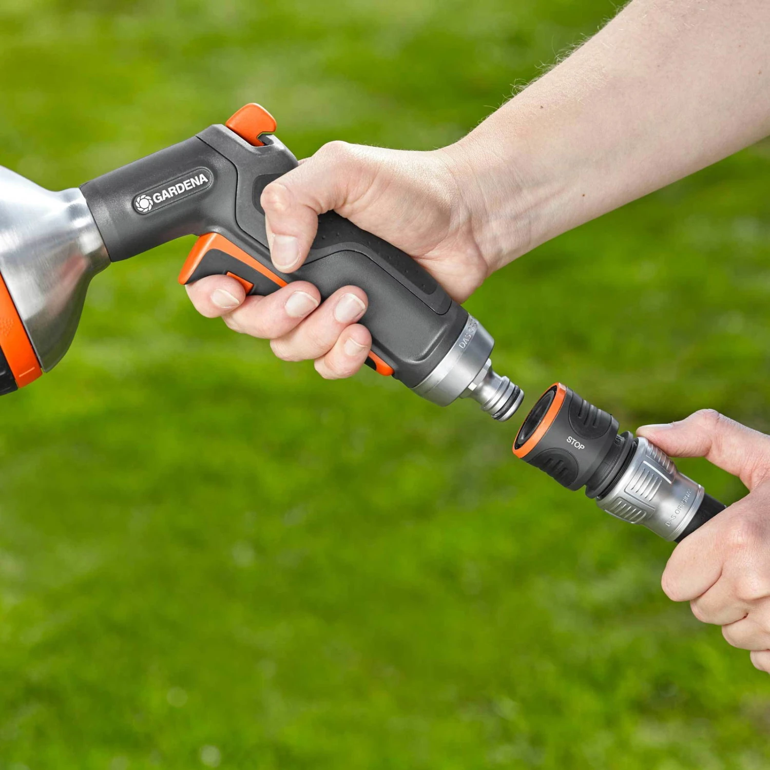 Wasserstop, Gardena, 1/2" - 5/8", Kunststoff-Metall-Ausführung - Image 4