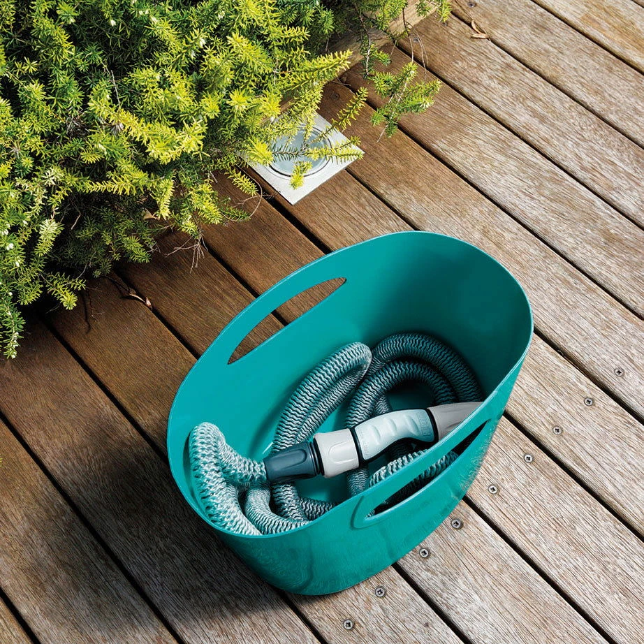 Aquapop Mit Selbstaufdehnbarem Schlauch, 5-15m, Aquamarin, Kunststoff / Polyester - Image 2