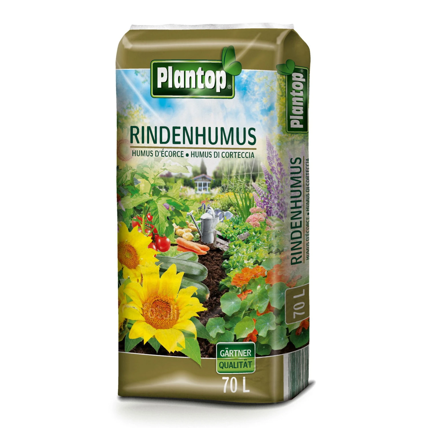 Plantop Rindenhumus, 2100l, 30 Sack á 70l - Image 2