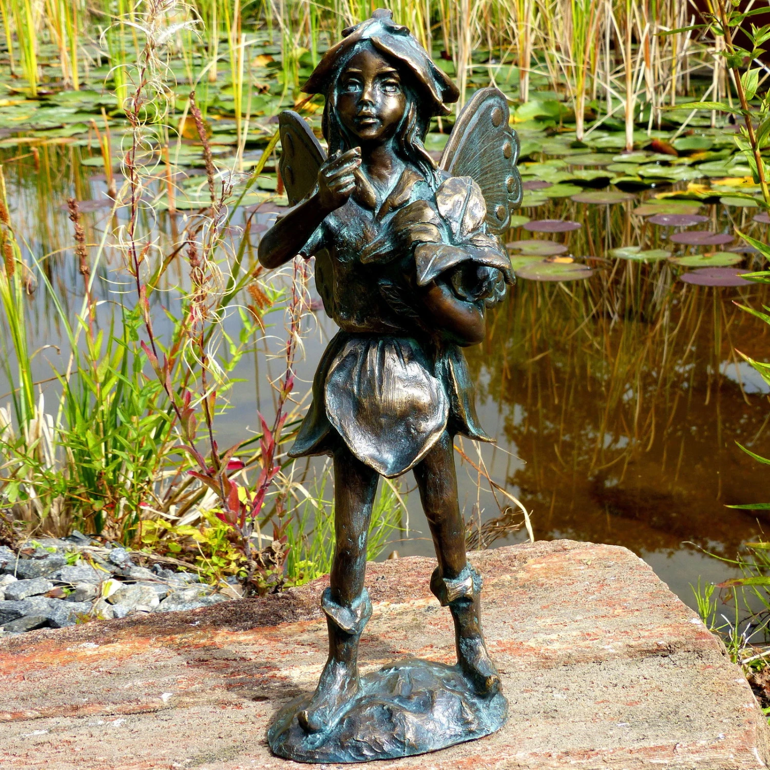 Rottenecker Fee Stehend, Bronze, 36 X 18 X 19 Cm - Image 3