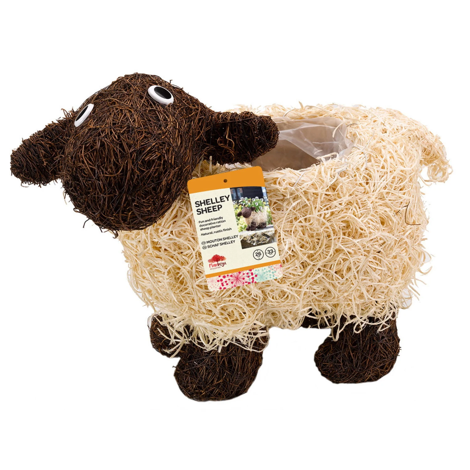 Pflanztopf 'Shelly Sheep', Ca. 26 X 35 X 15 Cm - Image 3