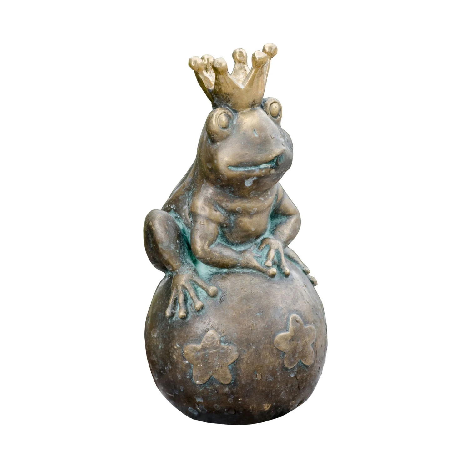 Froschkönig Leopold, Braun, Bronze, H 20 X 10 X 11 Cm - Image 2