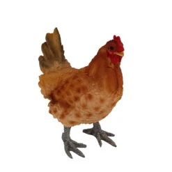 Dekofigur Henne, Braun, 36 X 17 X 31 Cm