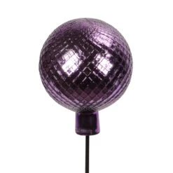 Gartenstecker Gals-Kugel, Flieder, Höhe Ca. 115 X Ø 19 Cm