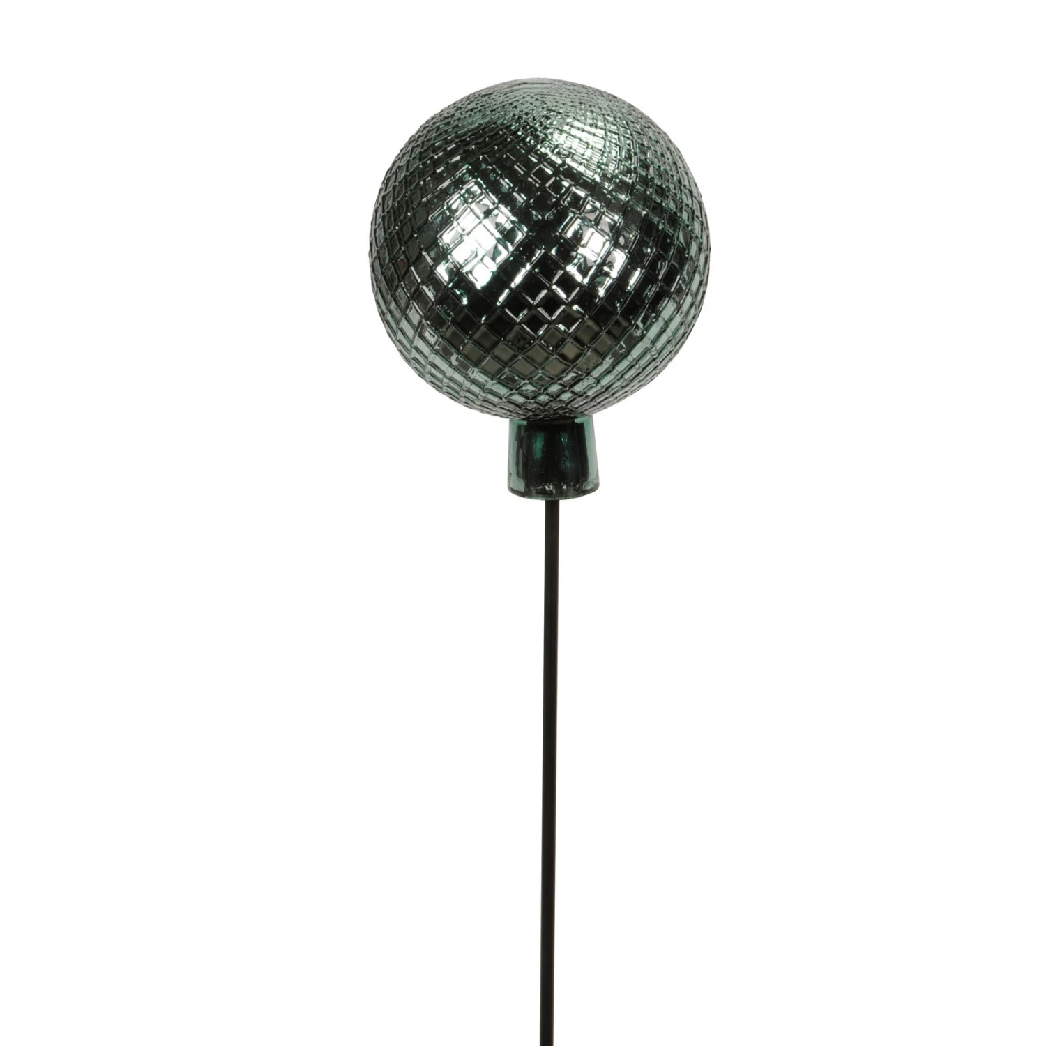 Gartenstecker Gals-Kugel, Grün-silber, Höhe Ca. 115 X Ø 19 Cm - Image 2