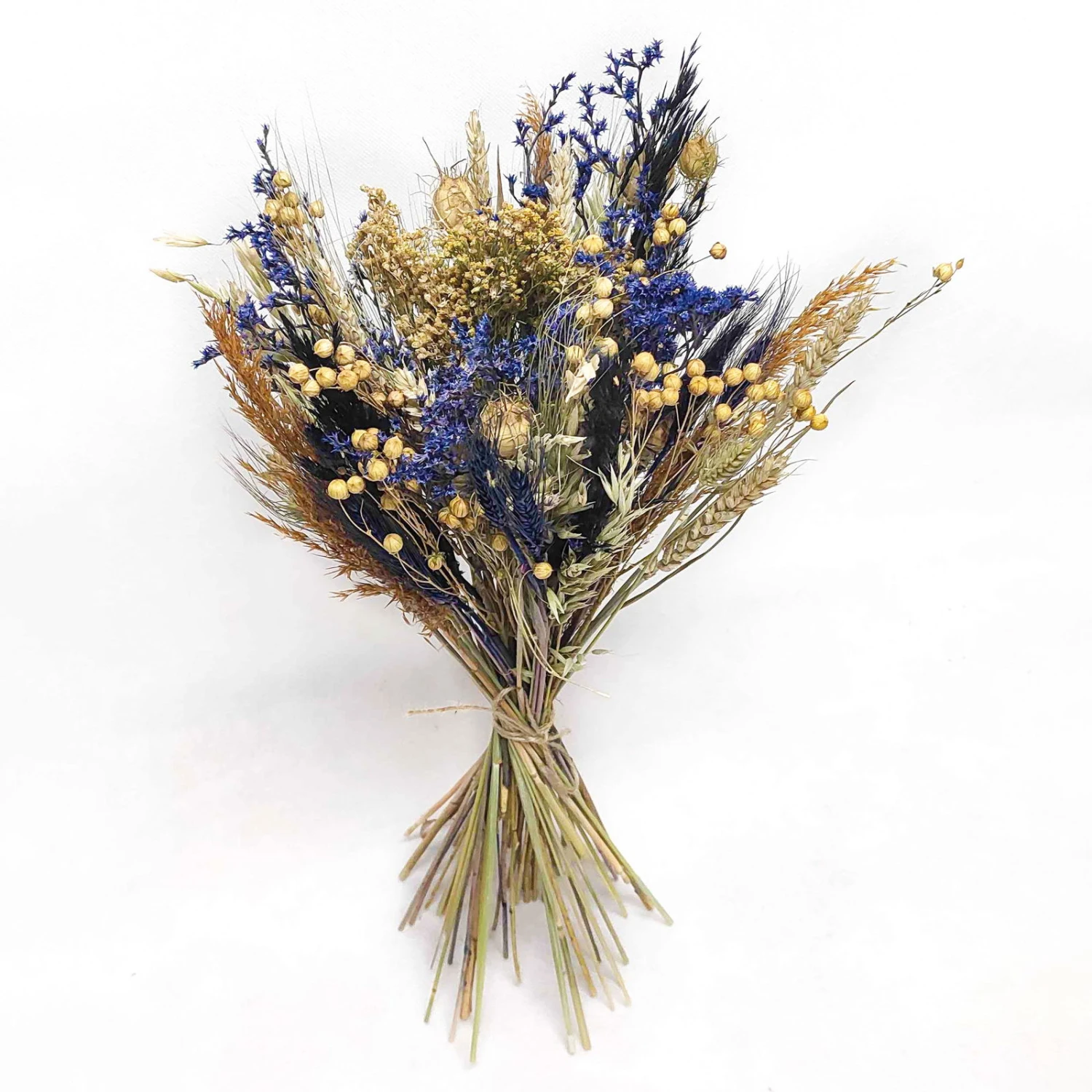 Trockenblumen DIY-Set, Natur-blau, Länge Ca. 60 Cm - Image 3