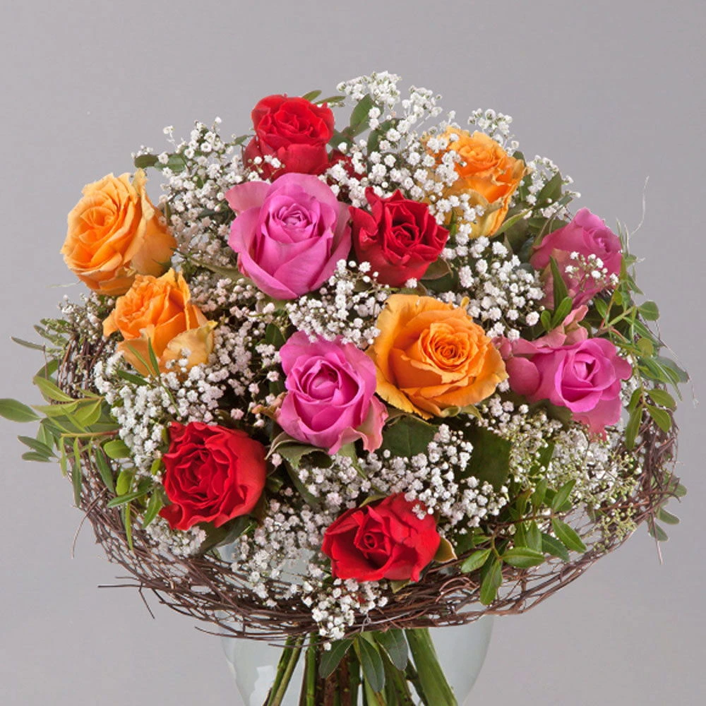 Blumenstrauß 'Mit Liebe' Inkl. Gratis Grußkarte