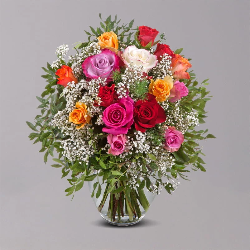Blumenstrauß 'Rosenzauber' Inkl. Gratis Grußkarte - Image 2