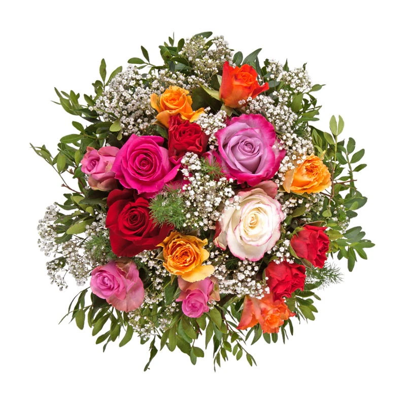 Blumenstrauß 'Rosenzauber' Inkl. Gratis Grußkarte - Image 3