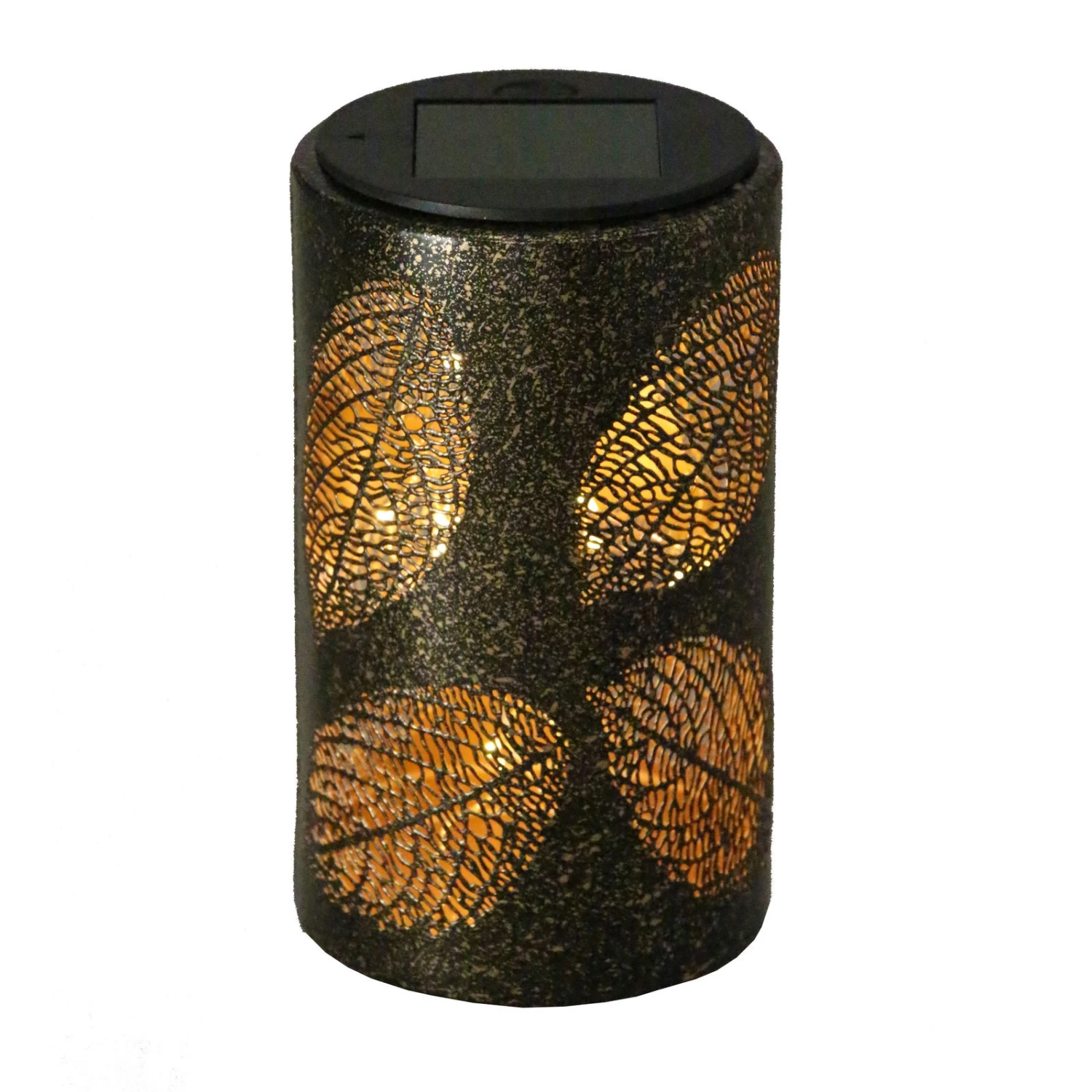 Solarleuchte Blatt, Antik Bronze, 9,0 X 9,0 X 15,3 Cm - Image 3