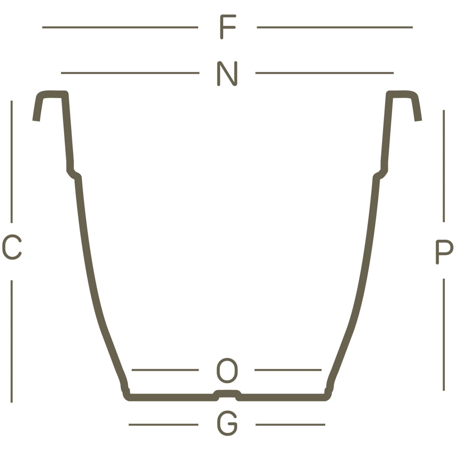 Euro 3 Plast Pflanzkübel Linteo Terra - Image 2