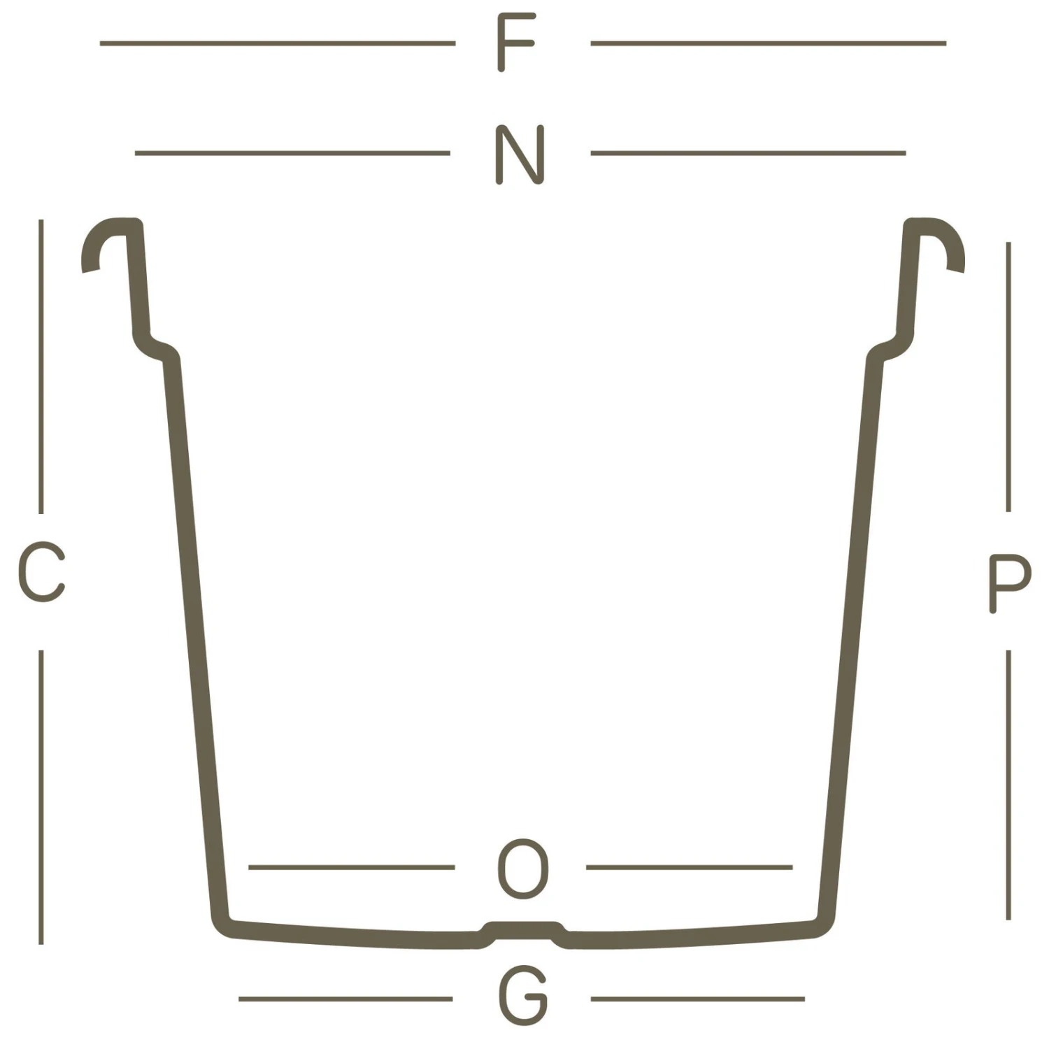 Euro 3 Plast Pflanzkübel Geo Anthrazit - Image 2