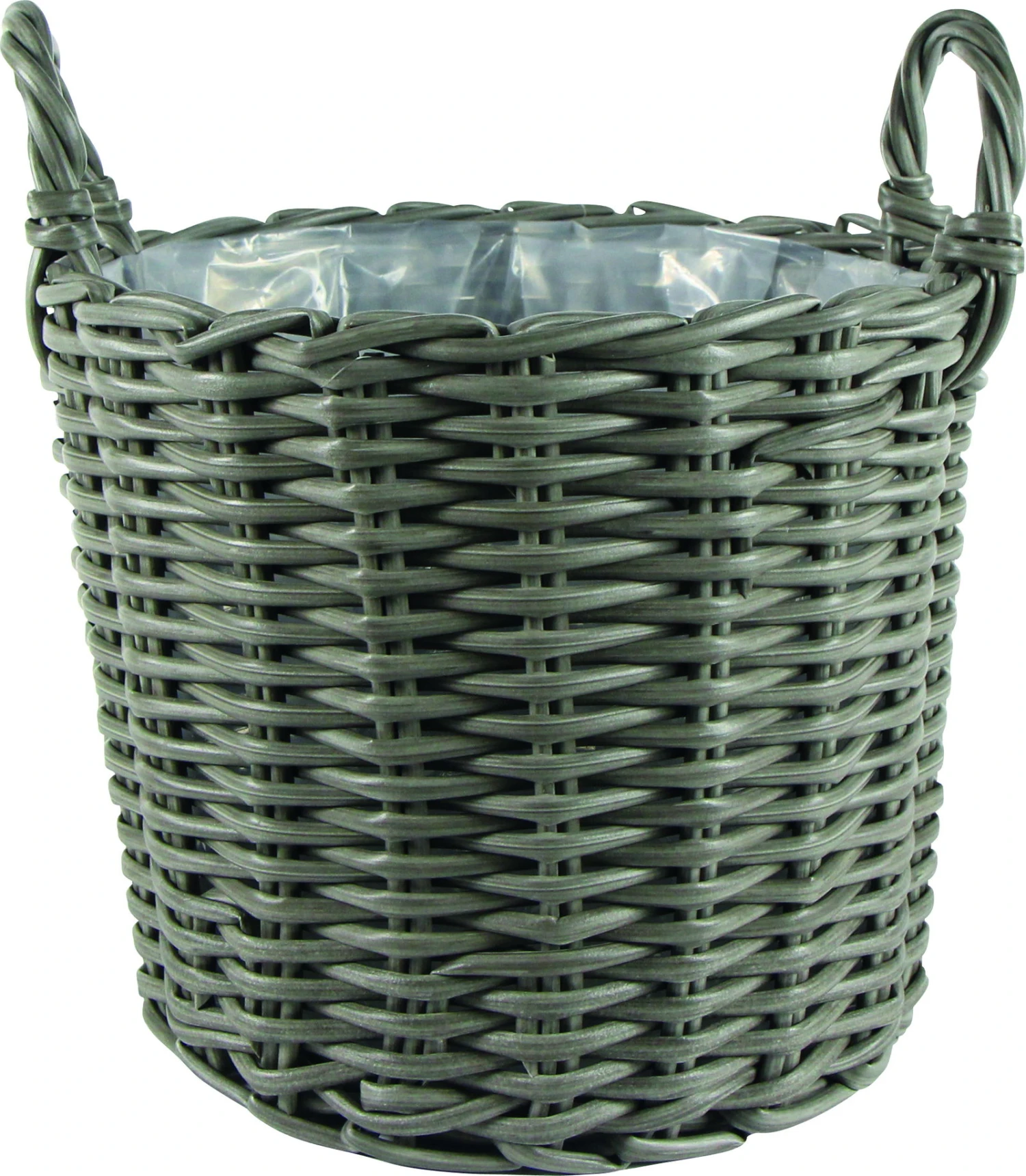 Kölle Pflanzkorb Mila, Grau, D 46 X H 34 Cm