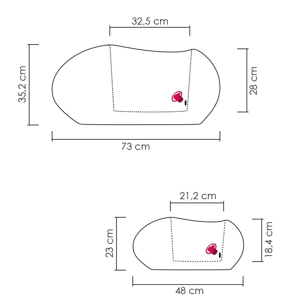 Pflanzstein Flow, Stony Grey, Kunststoff - Image 2
