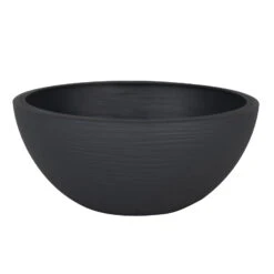 Pflanzschale Graphit Ella, Anthrazit, Ø 24,5 X H 10 Cm