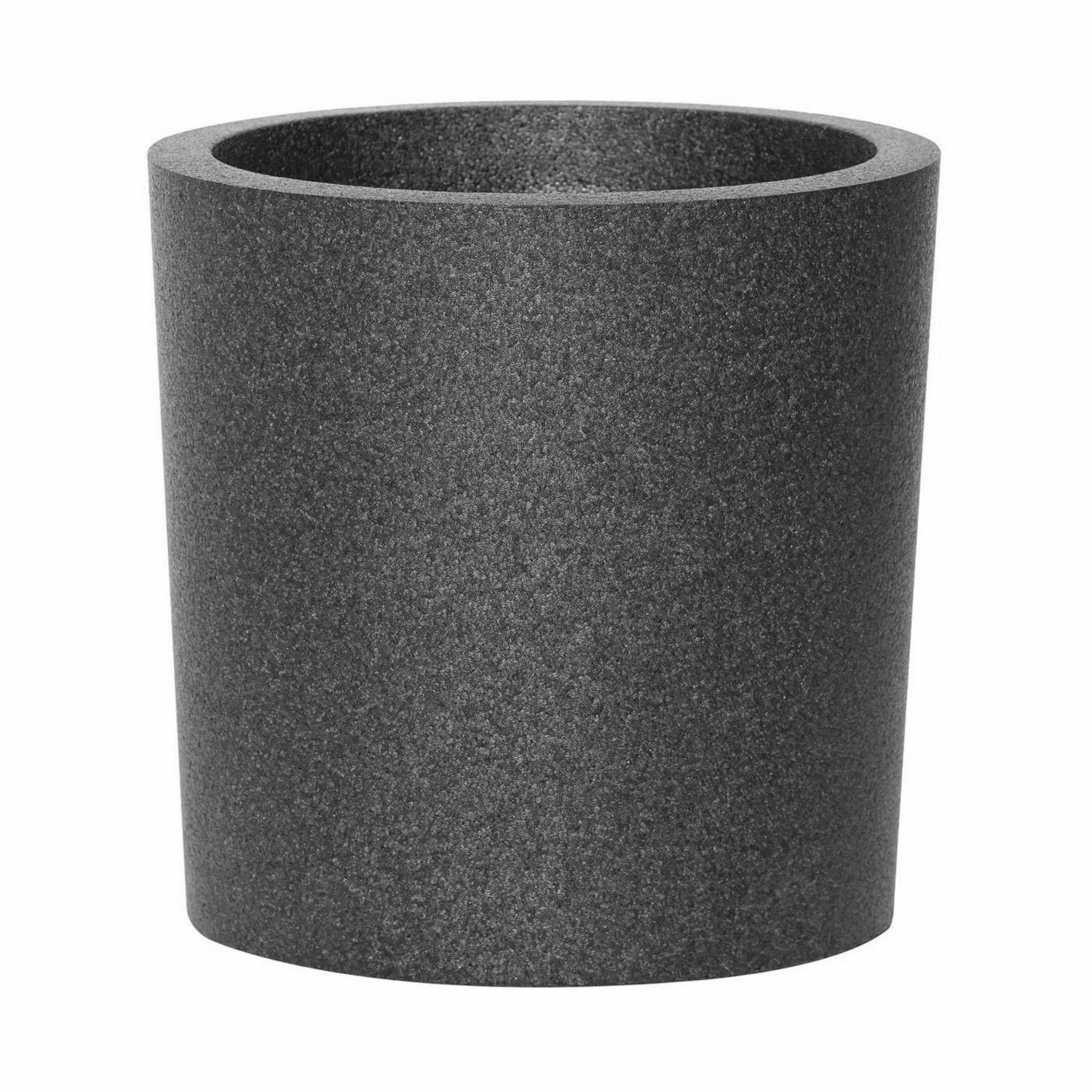 Pflanzgefäß IQ Dutch Hanna, Schwarz, Frostfest Bis - 40 °C, 100% Recycelbar