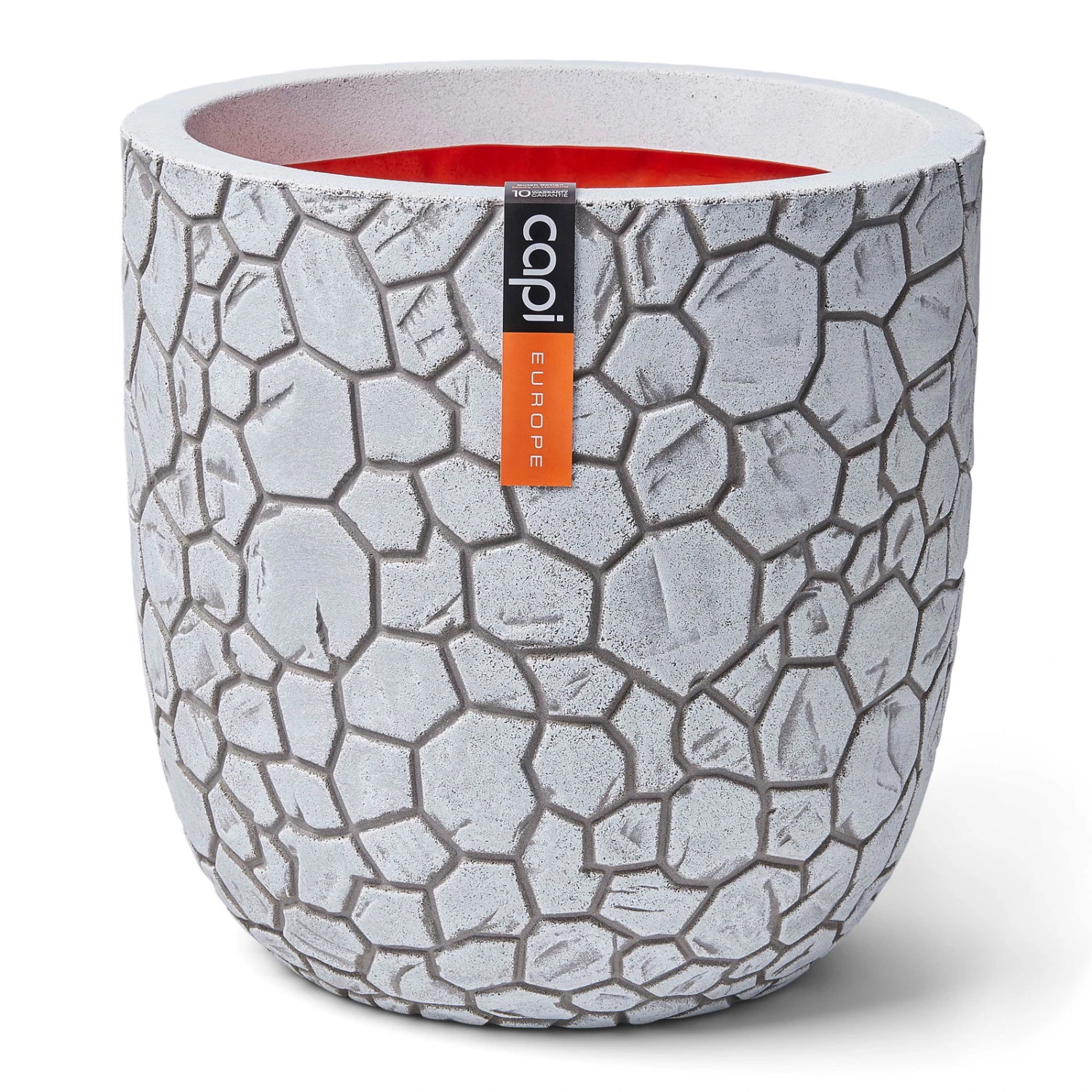 Pflanzgefäß 'Clay', Elfenbein