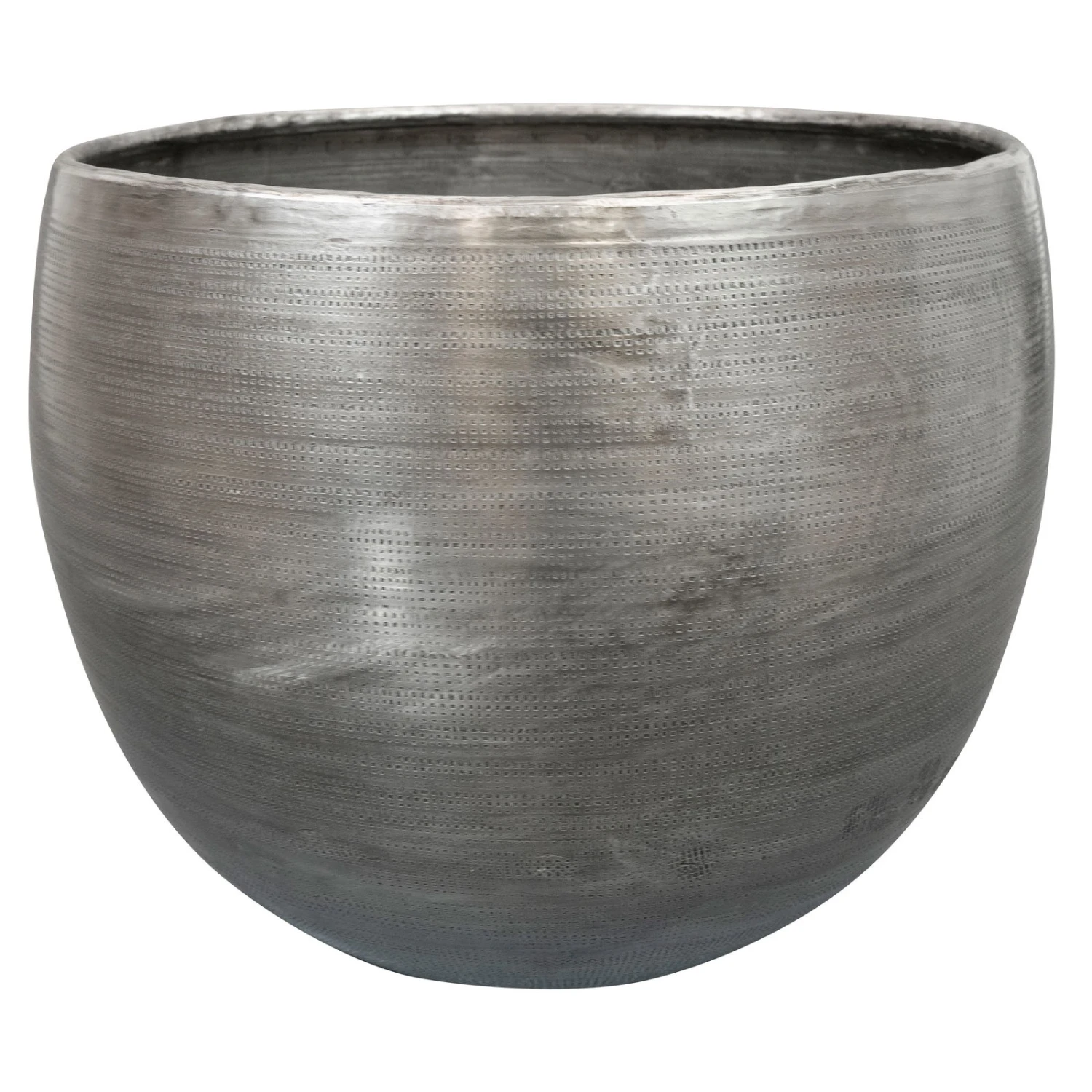 Pflanzgefäß 'Rowen', Silber, Ø 33 X H 25 Cm - Image 2