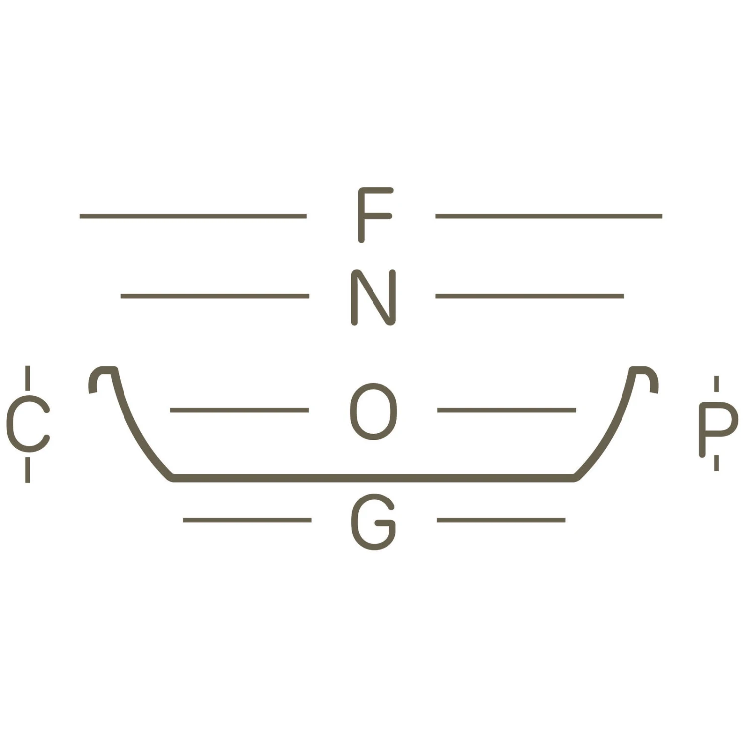 Euro 3 Plast Untersetzer Medea Taupe - Image 2