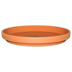 Untersetzer 'XL Natur', Rotbraun, Ton Glasiert