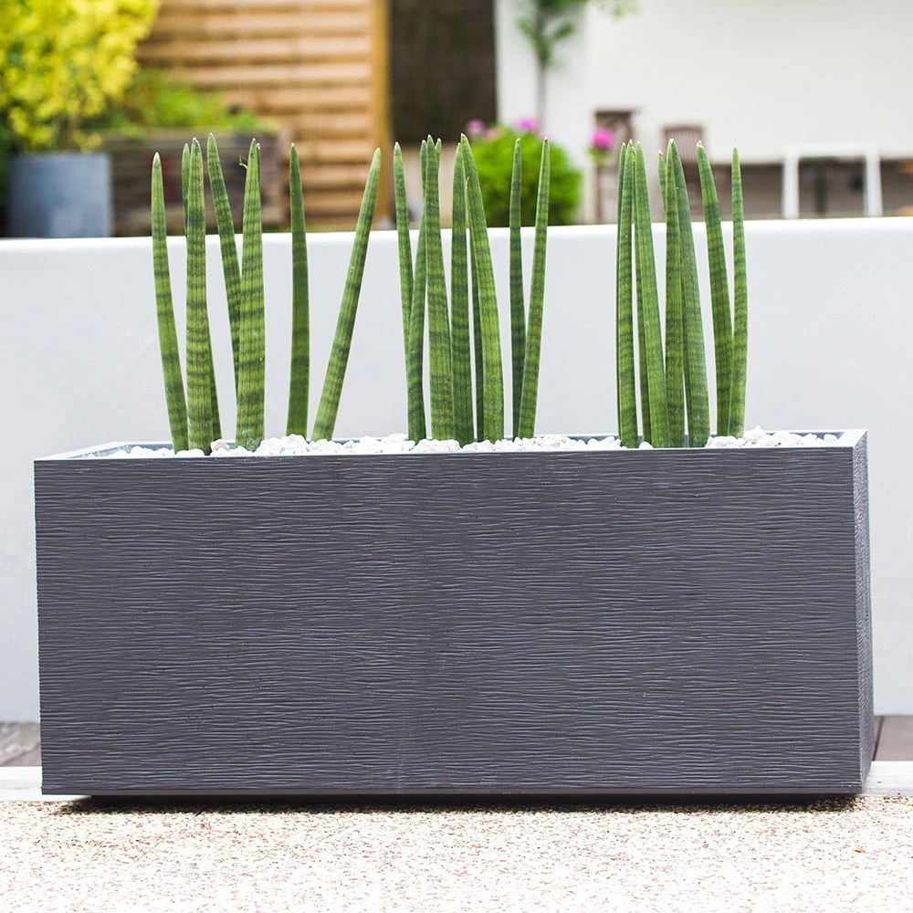 Pflanzkasten Graphit Hutch, Anthrazit, L 99,5 X B 39,5 X H 43,5 Cm - Image 3