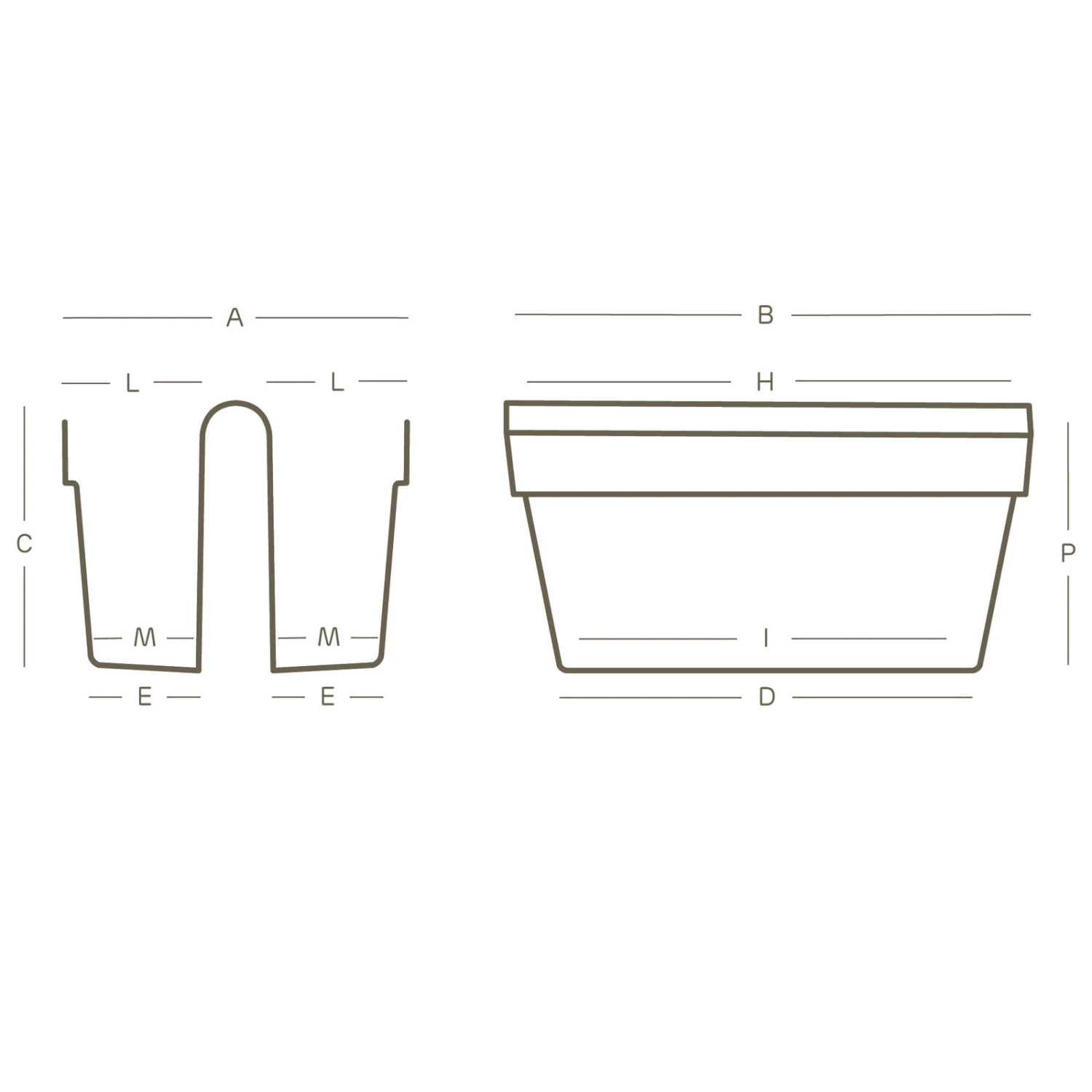 Balkon-Pflanzkasten „Be Up Duo“ In Der Farbe Rosmarin, 50 Cm / 18 Liter - Image 2