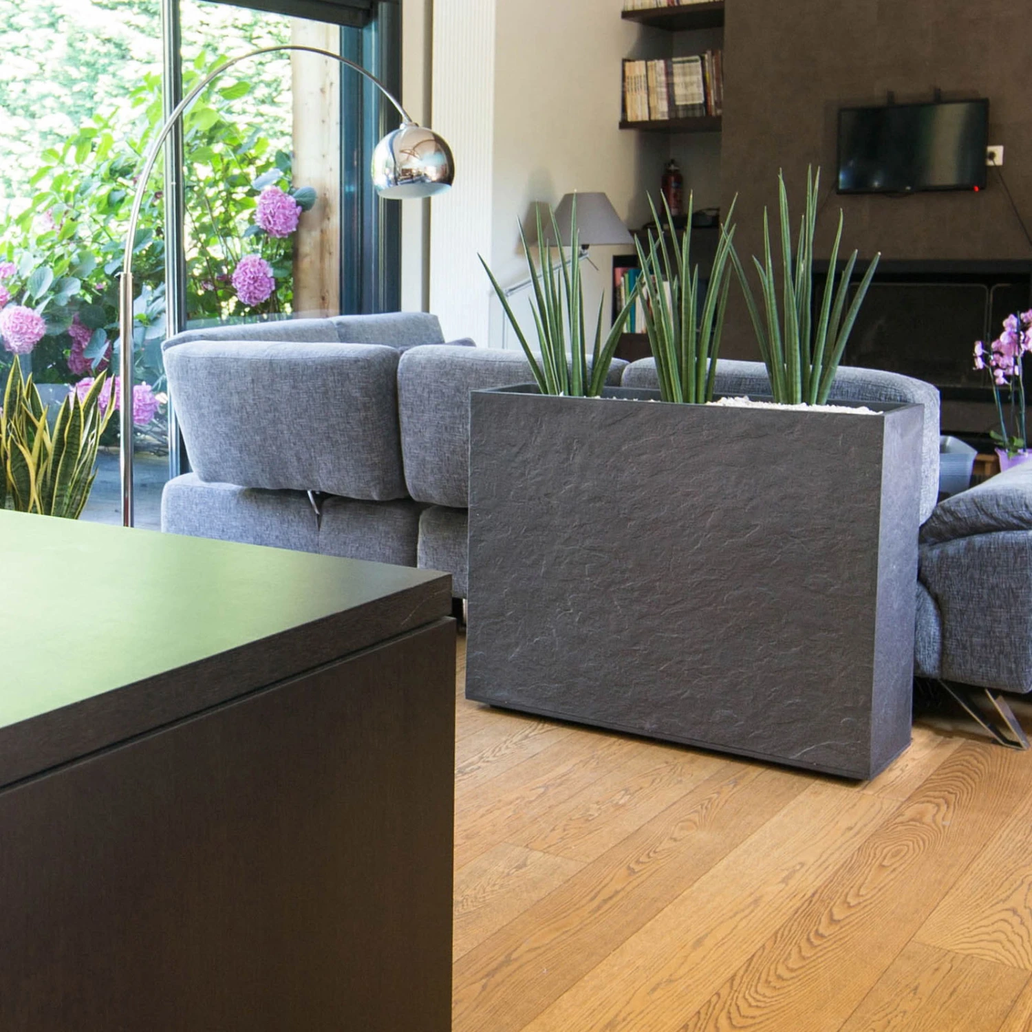 Pflanzkasten 'Volcania Crunch High', Anthrazit, Kunststoff - Image 3