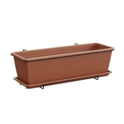 Blumenkasten 'Tera Kit Basic', Terra, Ca. 80 X 17 X 14 Cm
