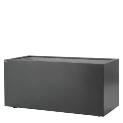 Pflanztrog Quader, Anthrazit, L 90 X B 40 X H 40 Cm