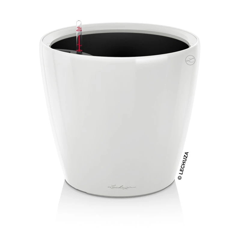 Lechuza Classico Premium 50 LS, Weiß Hochglanz, All-in-One-Set - Image 3