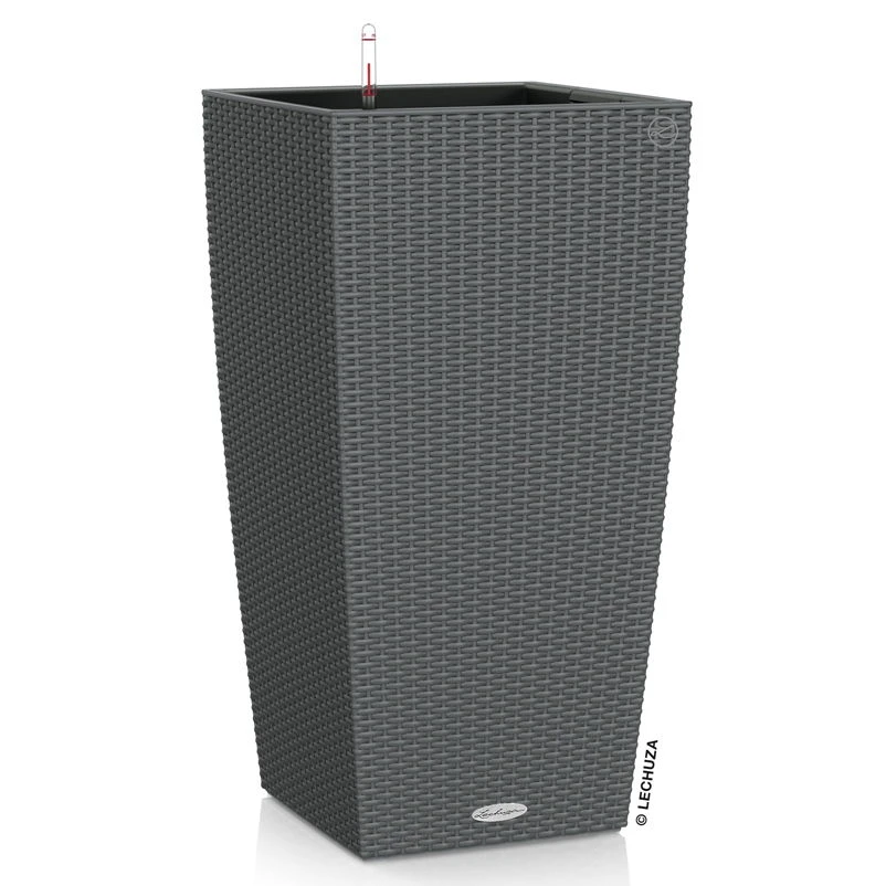 Lechuza Cubico Cottage 40, Granit, All-in-One-Set - Image 2