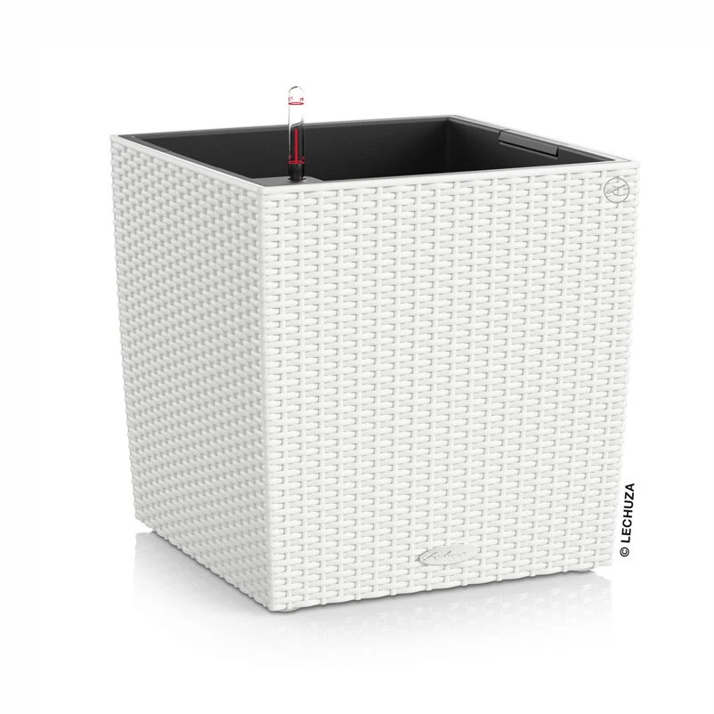 Lechuza Cube Cottage 40, Weiß, All-in-One-Set - Image 2