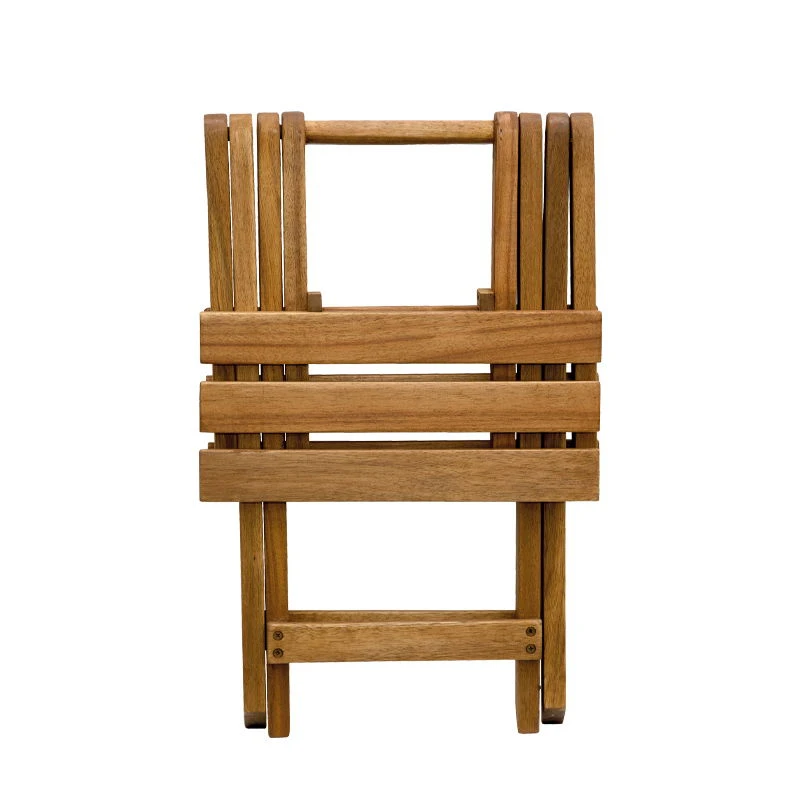 Klapphocker/Beistelltisch "France", FSC®-Akazienholz, Ca. 35 X 35 X 45 Cm - Image 3