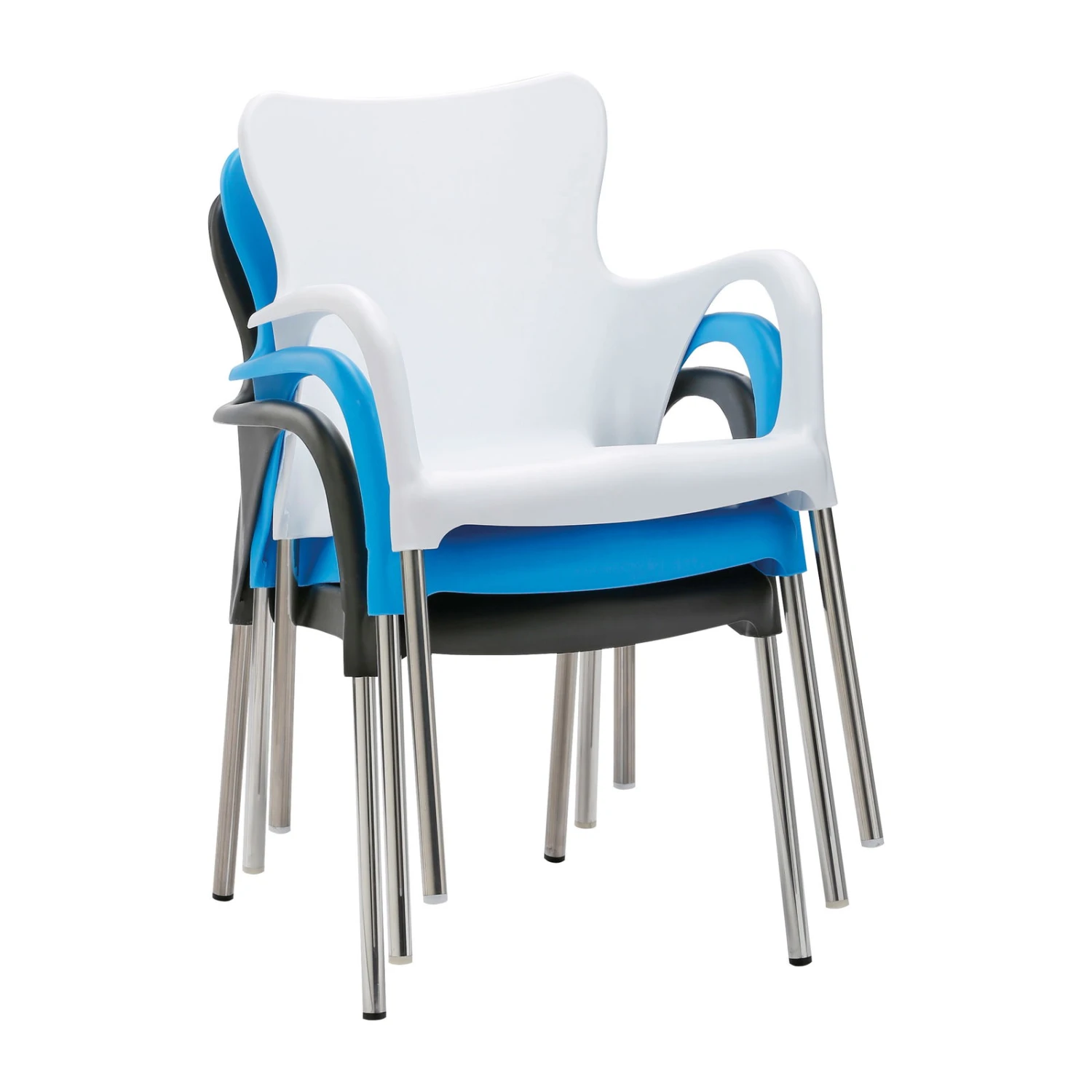 Best Stapelsessel Maui Silber/anthrazit - Image 2