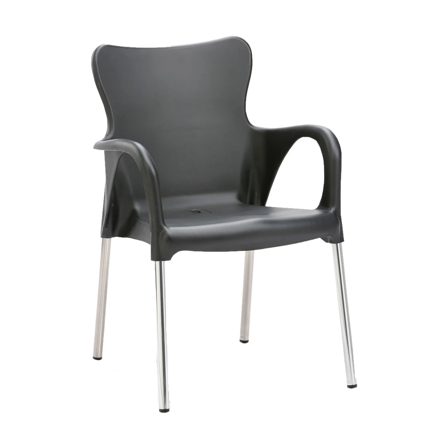 Best Stapelsessel Maui Silber/anthrazit