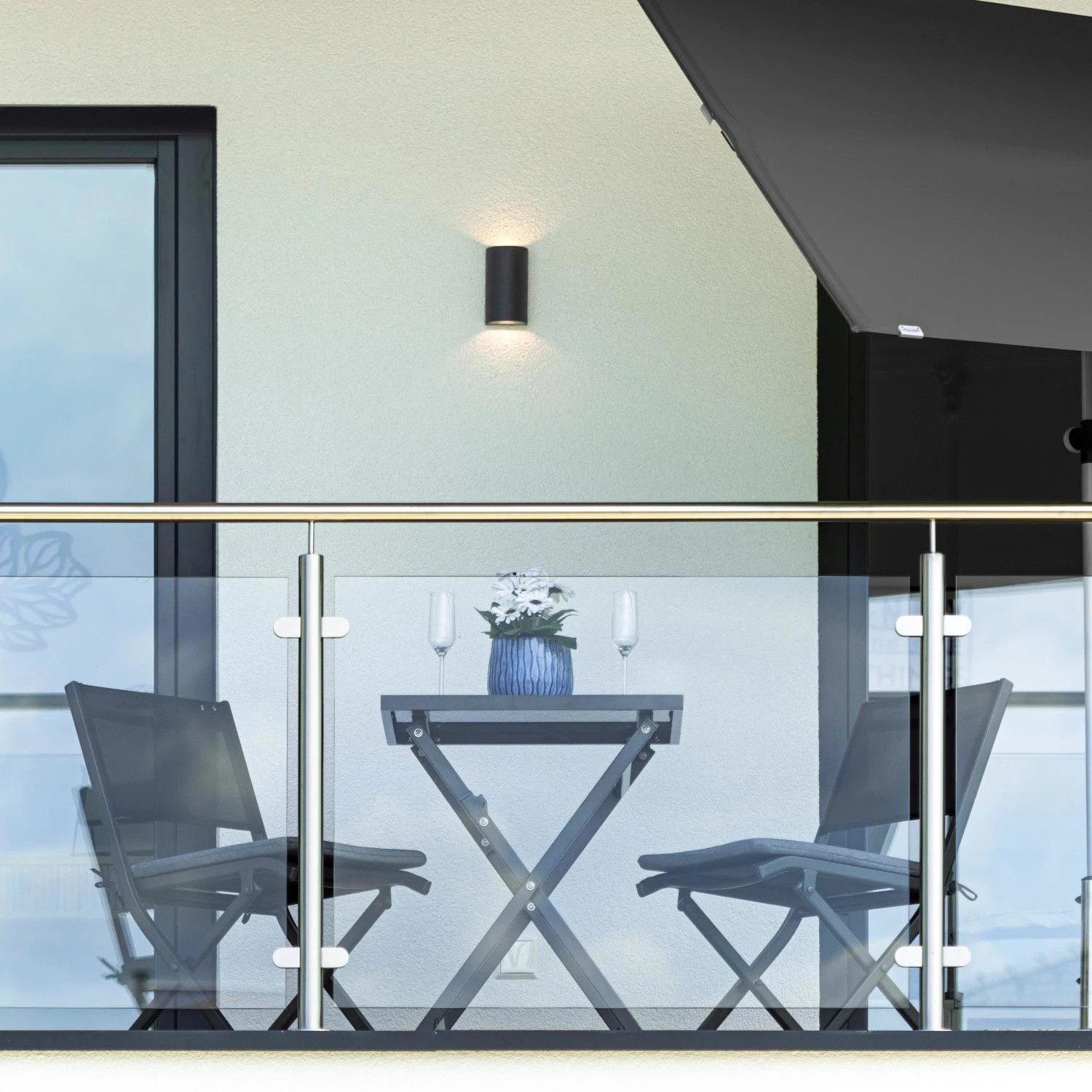 Doppler Alu-Balkonset 'Expert', 3-tlg., Anthrazit - Image 3