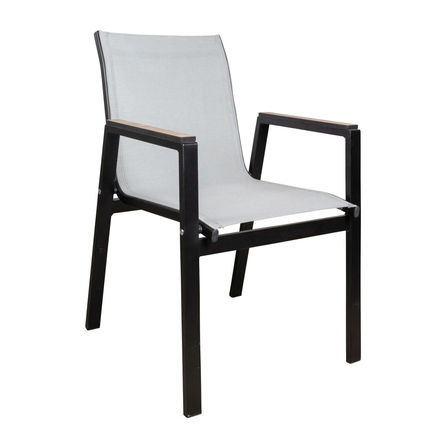 Stapelsessel, Schwarz, Grau, Ca. 86 X 66 X 56 Cm - Image 4