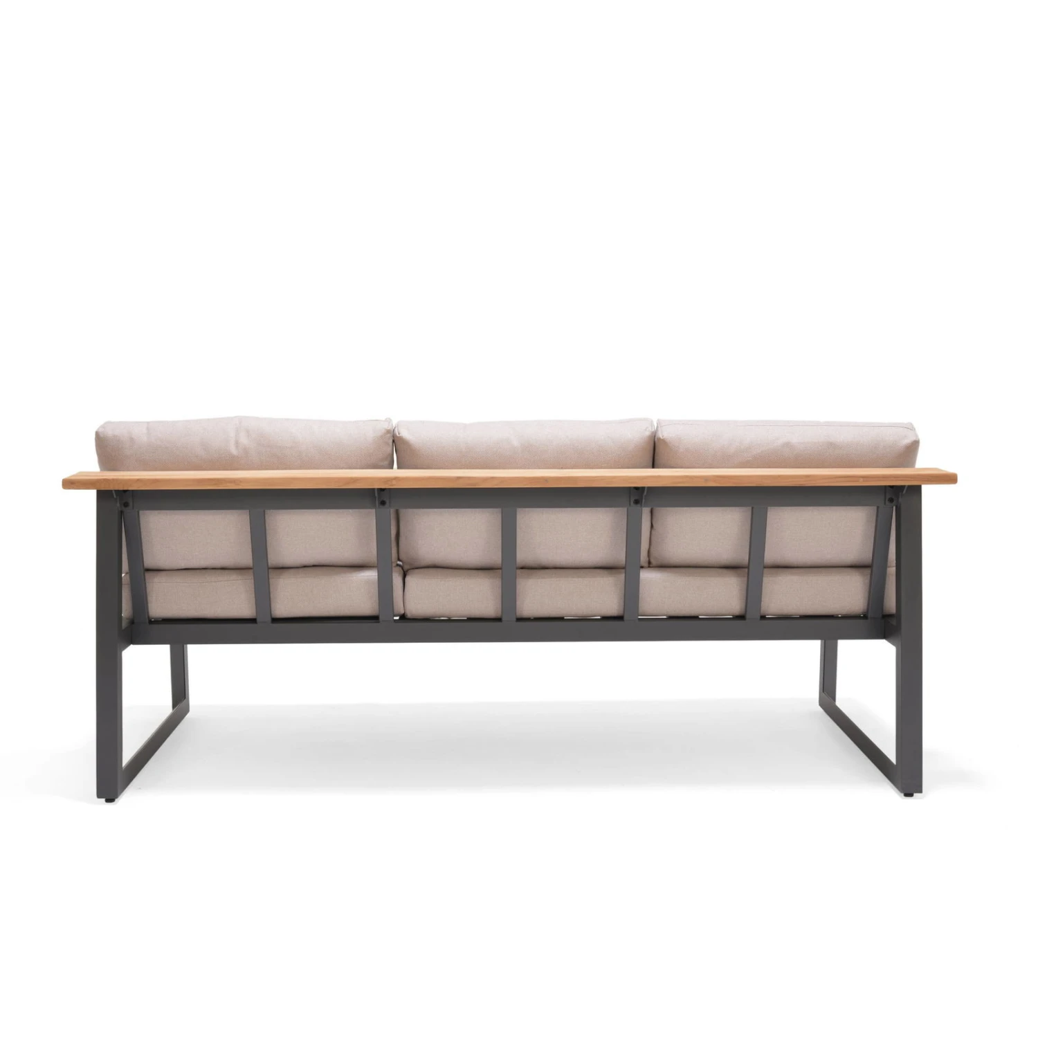 Dining-Bank 'Jimmy', 3-Sitzer, Grau, Ca. 191 X 89 X 75 Cm - Image 7