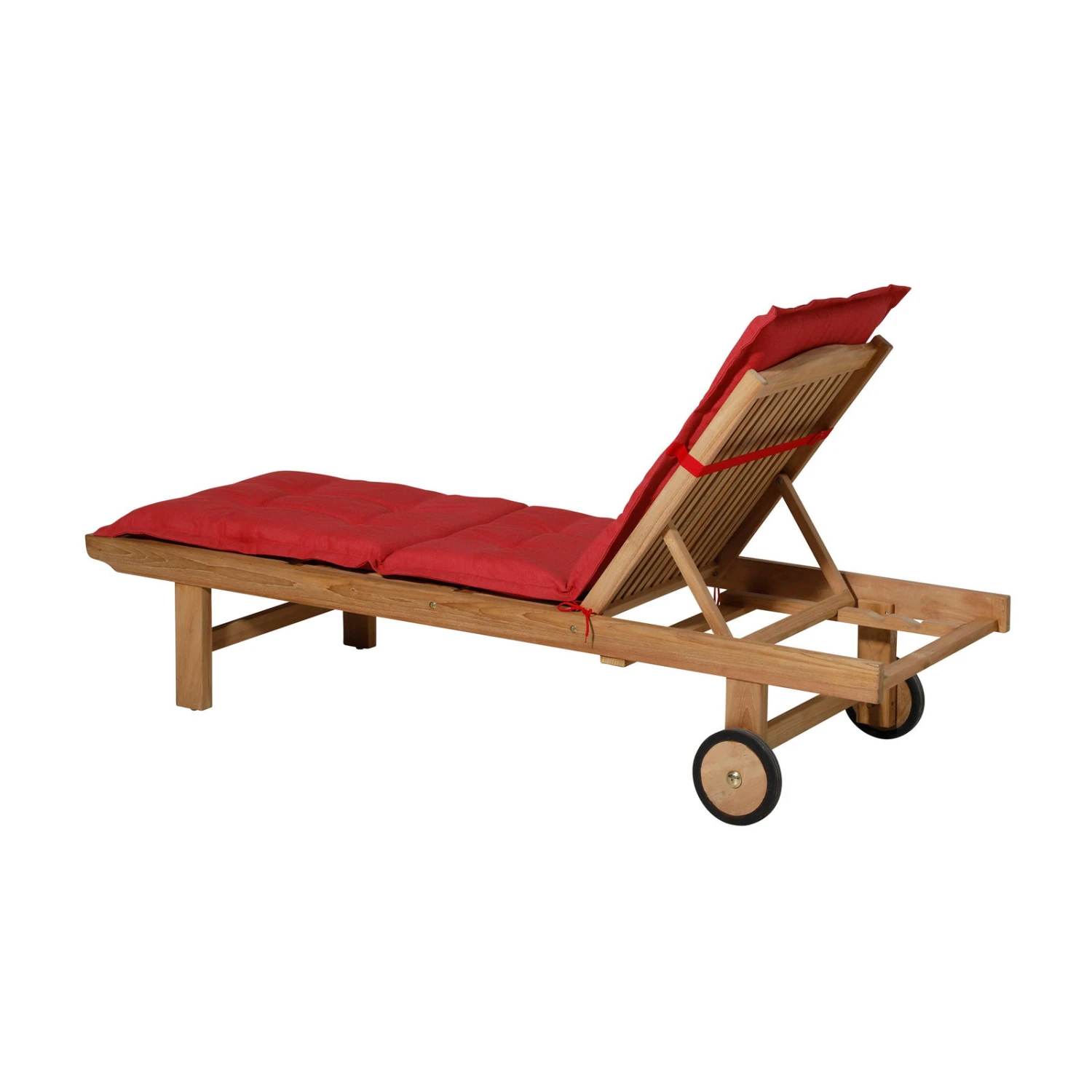 Madison Liegenauflage 'Panama', Rot, Ca. 200 X 60 Cm - Image 3