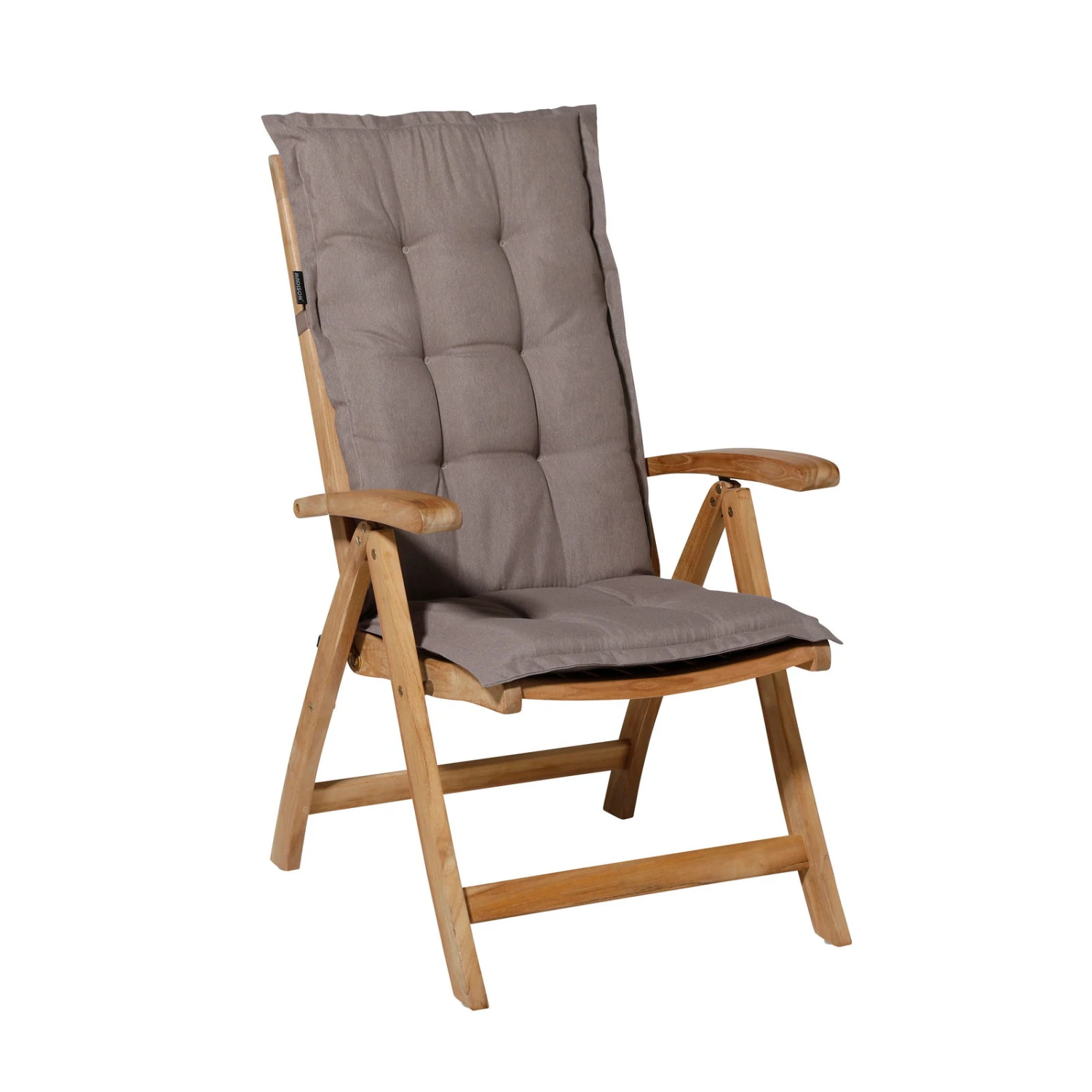 Madison Hochlehnerauflage 'Panama', Taupe, Ca. 123 X 50 Cm - Image 2