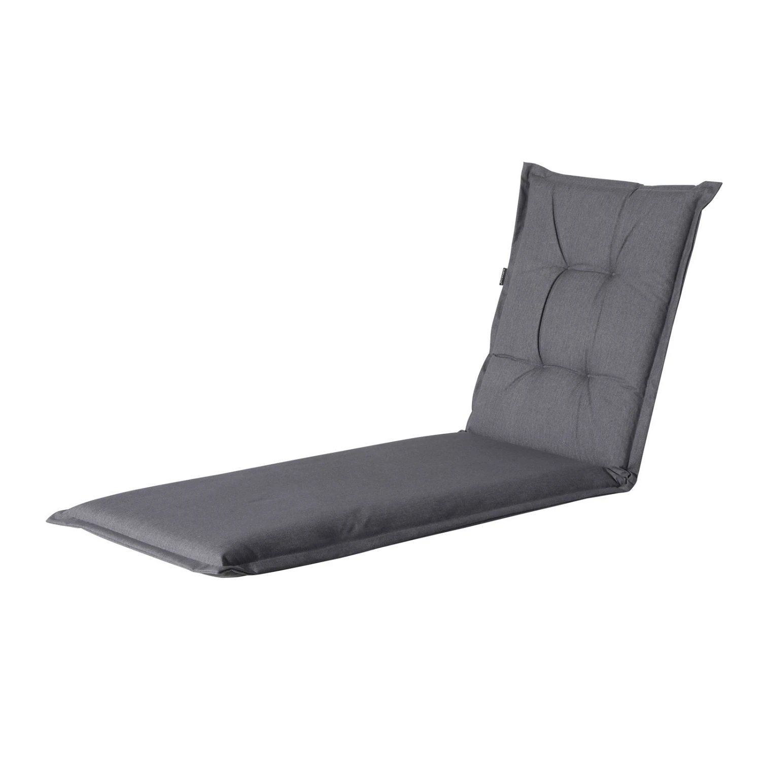 Liegenauflage, Madison, Grau, Oxford-Gewebe