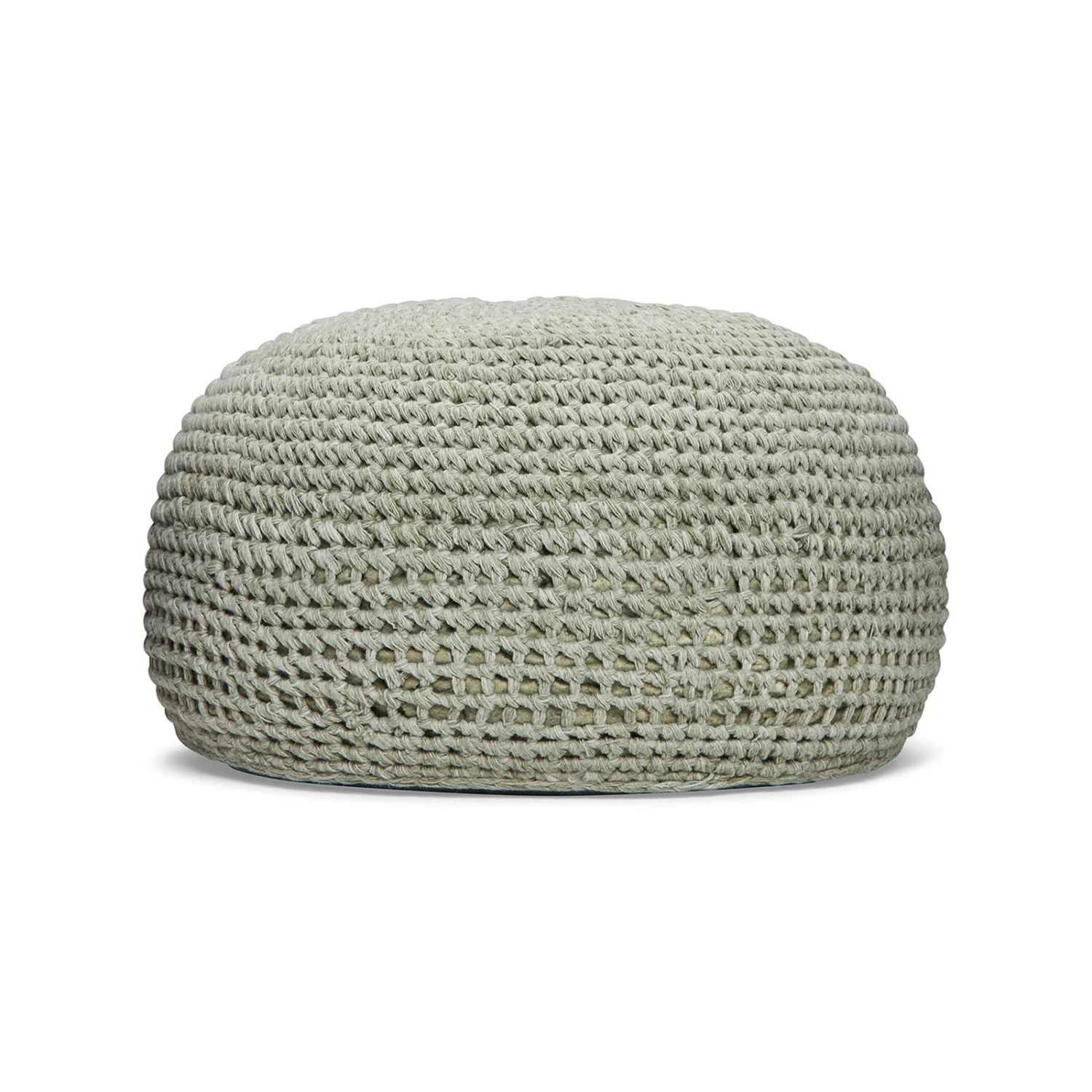 Best Pouf 'Ronda', Green, Ca. 55 X 55 X 41 Cm