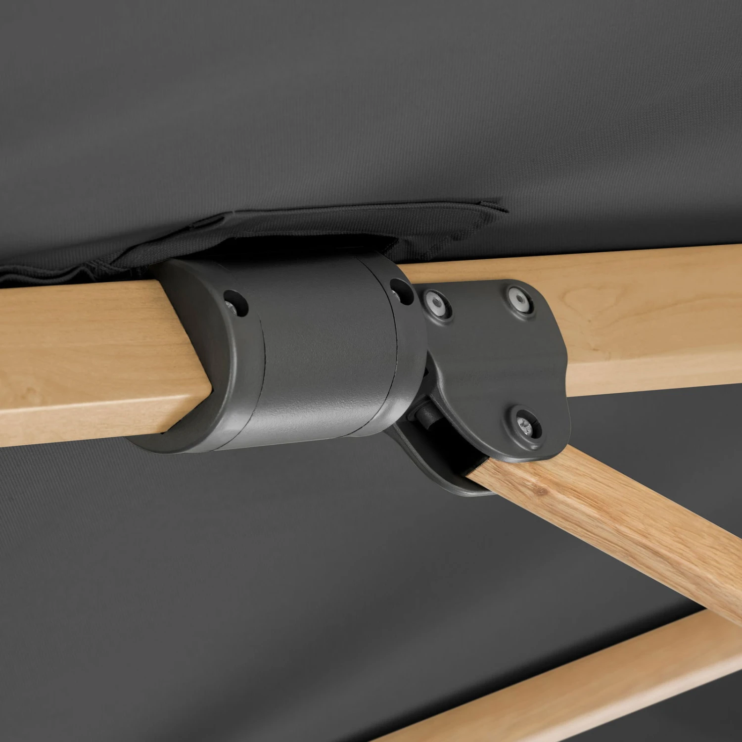 Pendelschirm 'Rhodos Twist Woody', Anthrazit, Ca. 300 X 300 Cm - Image 9